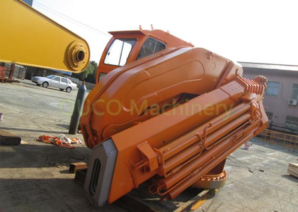 Marine Folding Truck Crane Vessel Deck Hydraulic Boom Crane Space Saving