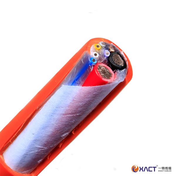110V-450V AC Xlpe Insulated Shielded Power Cable Copper Tape Electric Vehicle EV Cable