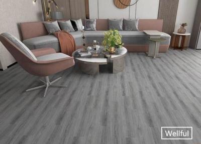 1.5mm Vinyl Wood Plank Flooring Household Grey Vinyl Floor Tiles