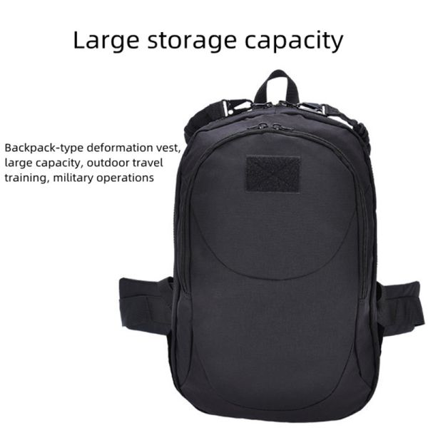 500D Nylon Military Ballistic Armor Vest Multifunctional 32*46cm