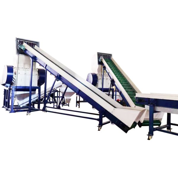 2000kg/S Plastic Film Washing Machine Grad 95 / 98 Ldpe Film Recycling Line