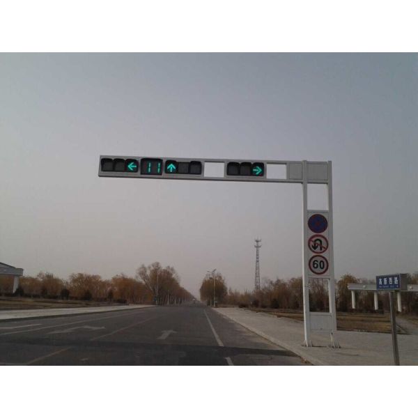 поляк светофора шоссе толщины 7М восьмиугольный сплющенный 6мм на свет дорожного движения 15 лет гарантии