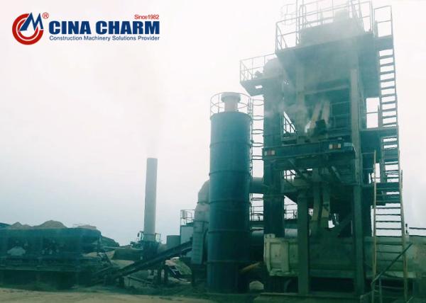 LB1000 Road Machine Asphalt Equipment Asphalt Mixing Plant 80t/H Asphalt Machinery