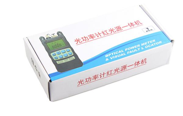 1MW Fiber Optic Power Meter Plus 1 - 5km FO Tester Visual Fault Locator