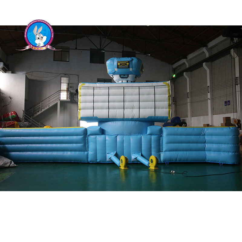 Super Flying Man Inflatable Bouncer Combo Bouncy House Jumpers Inflatable Bounce with Slide for Kids
