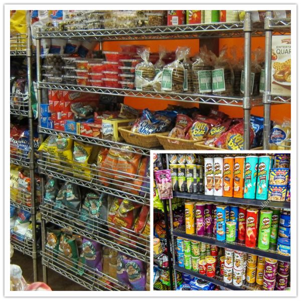 6 Tier Standing Organizer with Wheels Shelving Unit Product Sale Rack