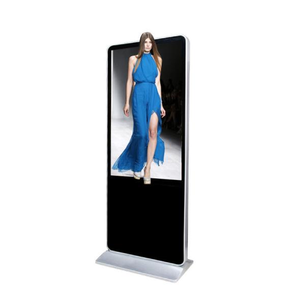 Suporte completo do assoalho do preço de fábrica 65Inch HD apenas que anuncia a máquina do Signage da exposição 3D Digitas para anunciar