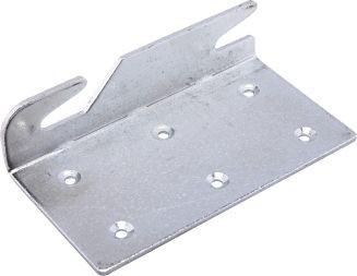 Bed Hinge Metal Bed Brackets 96mm*48mm*33.5mm Size White Zinc Finished