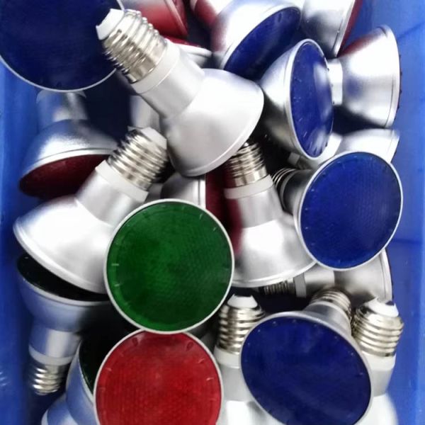 50000 Hours Waterproof LED Spotlights Par20 Par30 Par38 5-18W Yellow Green Blue Red