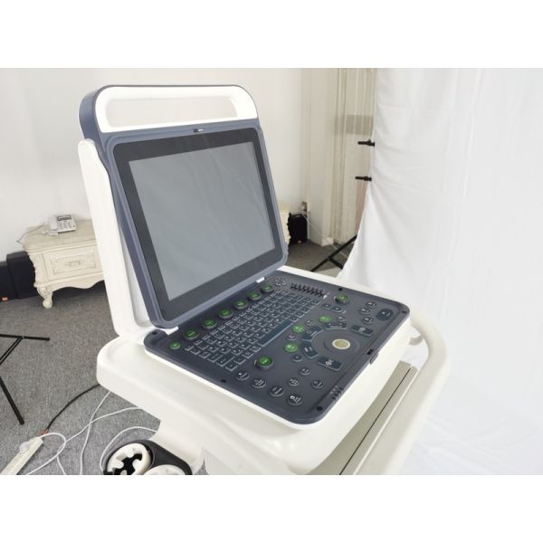 Hospital Outside 2020 New Portable Digital 15 Inch Color Doppler Ultrasound Machine