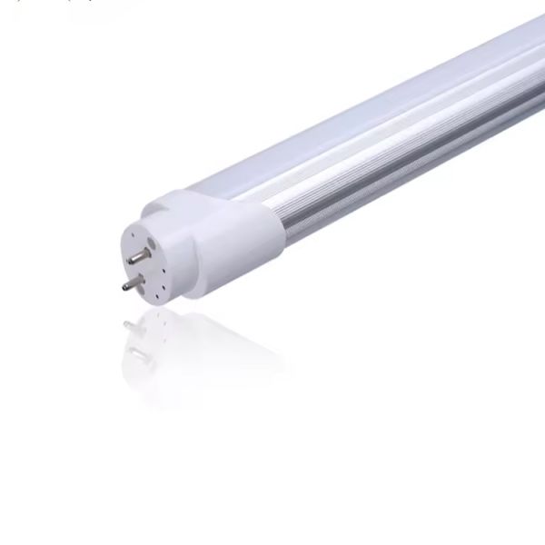 3000-8000K 18W Blue Light LED 4ft Lamp Tube Semi-Plastic and Semi-Aluminum with Laser Etched Logo
