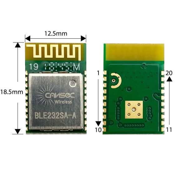 Модуль BLE232SA-A Bluetooth модуля ST BLUENRG-2 RTS беспроводной