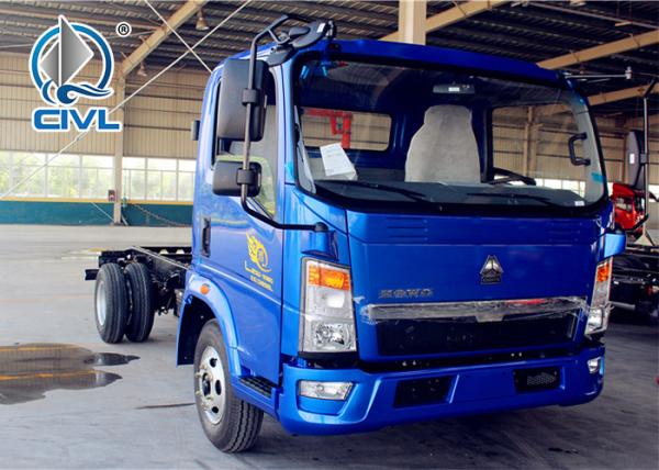Safety Howo Cargo Truck Light Duty Commercial Trucks Strong Operation System
