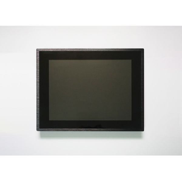 Материал алюминиевого сплава монитор экрана касания 15 дюймов с 6мм закаленной стеклянной панелью