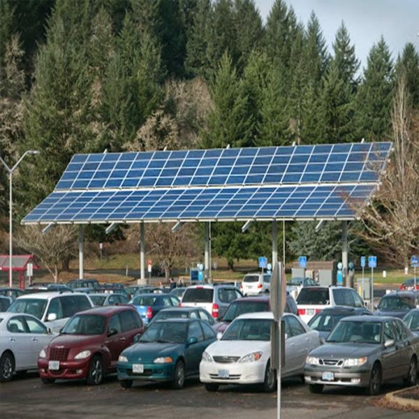 Outdoor Waterproof Arched Shape Pergola Carport Solar systems carport solar bracket