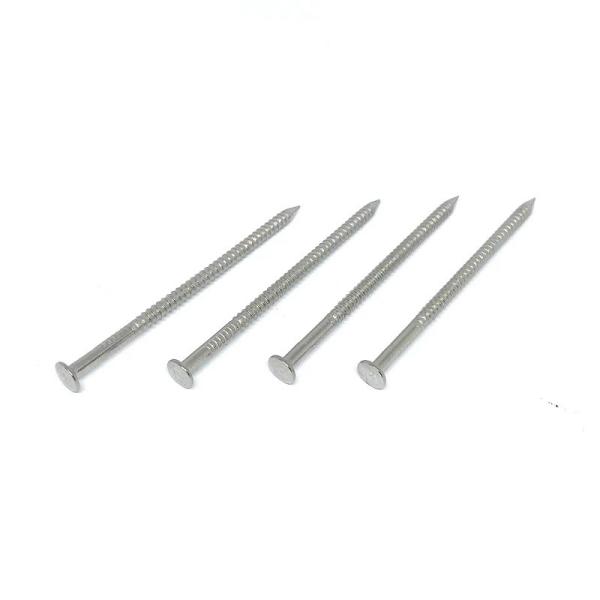 Chef plat de protection de rouille Ring Shank Nails SUS316 pour extérieur