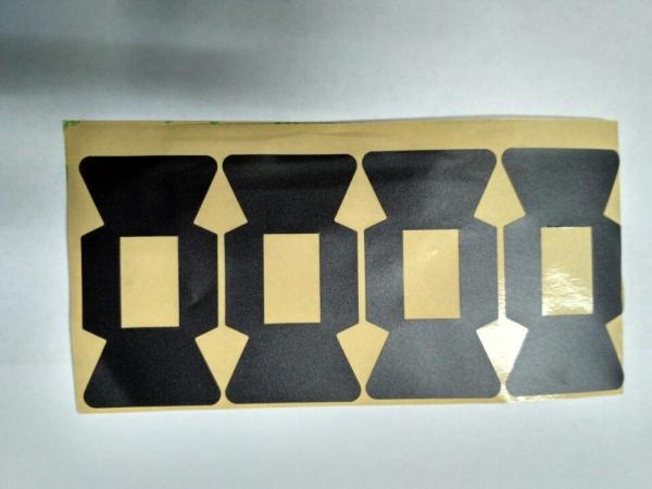 Black Die Cut Products 0.15MM / 5MM Thickness For Tinsel Garland Decoration