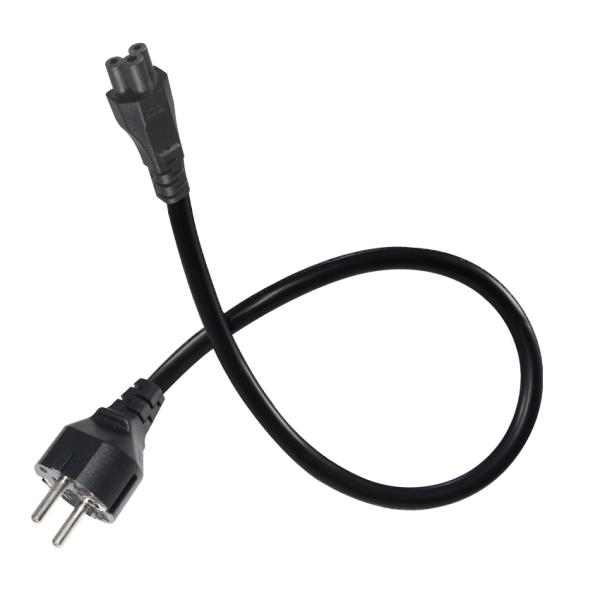 EU Schuko à C5 câble d'alimentation 3 noyau 1.5M 250V pour adaptateur d'ordinateur portable