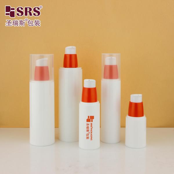 Bouteilles vides recyclables en PP de 15 ml 50 ml en gros sur mesure Bouteille de pompe sans air 30 ml
