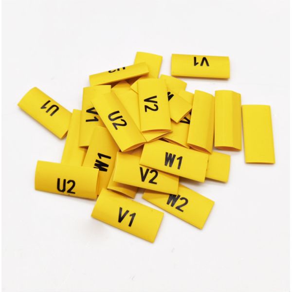 Custom Electrical Cable Accessories Cross Liked Polyolefin Identification Tube Heat Shrink Identification Sleeve
