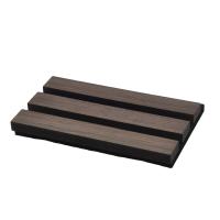 21 mm d'usine Direct Acupuncteur et PET Feuille de soutien MDF Faisceau acoustique en faisceau de bois pour la décoration murale