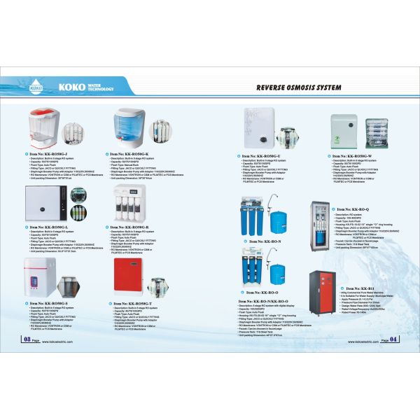 CE Certified Reverse Osmosis Water Filtration System 6 Stage Filtration Under Sink Ro Water Purifier