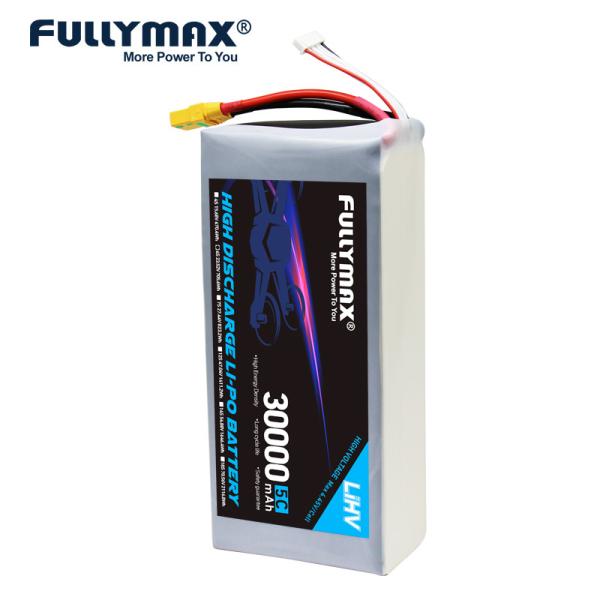 High Voltage Lipo Battery 5C 30000mAh 6S 23.52V EVTOL Uam Battery Pack XT90-S Plug