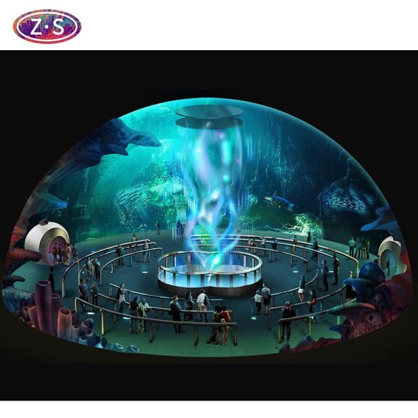 1920*1200 Immersive Dome Projection Screen 8000lm-12000lm Dome Movie Screen