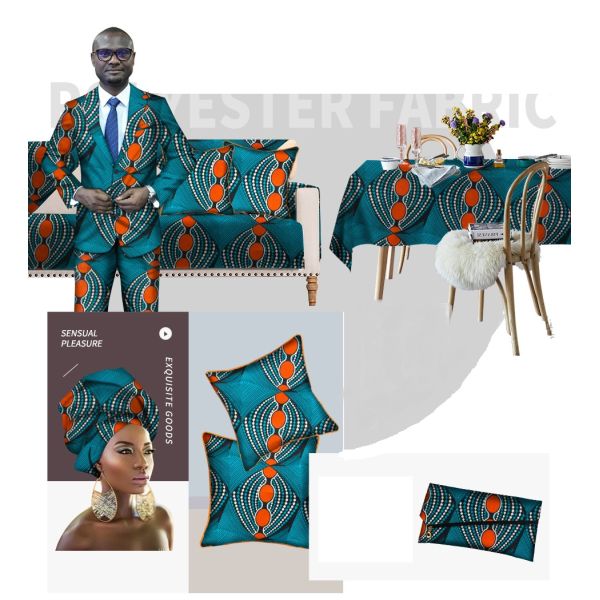 High Quality 6 Yard Nigeria Wax Print Fabric Real Wax Ankara African Wax Print Fabric for Party Dress