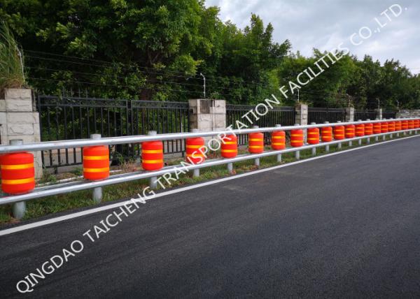 carro de EVA Safety Roller Barrier Protection do corrimão da estrada do diâmetro de 0.35m