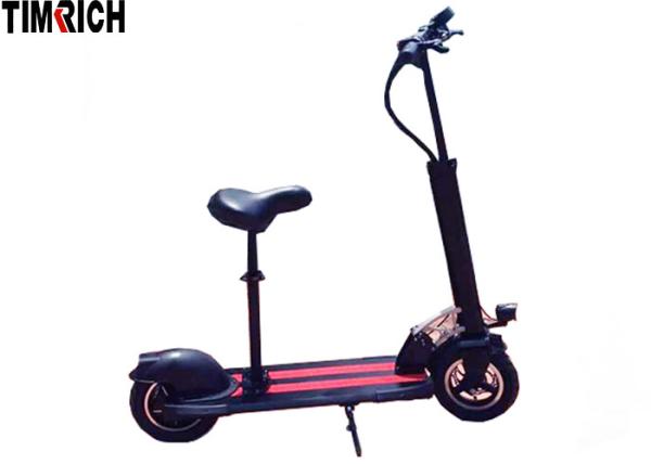 TM-TX-B9  10 Inch Portable Electric Scooter 350W Motor Aluminum Alloy Material With Seat Cushion