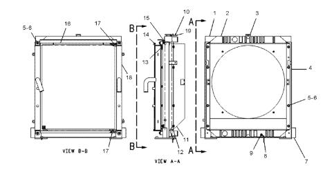 124-1763  330B E330B HYD Oil Cooler GP Excavator Engine Parts for  Engine Cooling System