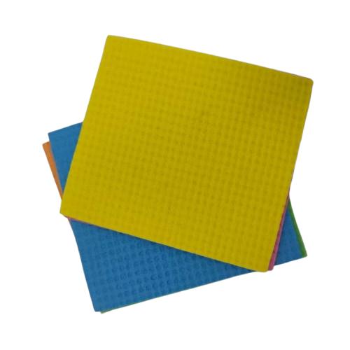 20x18cm Sustainable Cellulose Sponge Cloths for Kitchen Cleaning