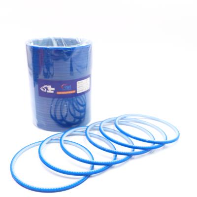 PU Piston Hydraulic Rod Seal Blue White For Crawler Excavator