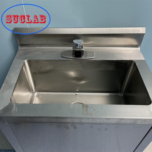 Medical Rust-Proof Chemical ResistanceHand Wash Sink Prices Hospital Use Stainless Steel Lab Sinks Inductive Sink