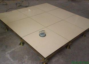 FS800 waterproof Ceramic Cold-rolled steel Raised Access Flooring 600 * 600 * 40mm
