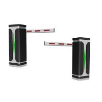 LED que advierte la velocidad ligera roja verde IP54 ajustable de la puerta de la barrera del peaje con el auge máximo de los 6m