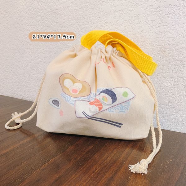 дети Bentgo сумки обеда Drawstring 600D Оксфорда портативные изолировали сумку обеда