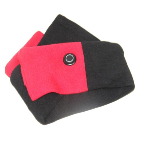 Custom Graphene Far Infrared Winter Fashion Knitted Scarves Rechargeable Smart Usb Heating Scarf For Women