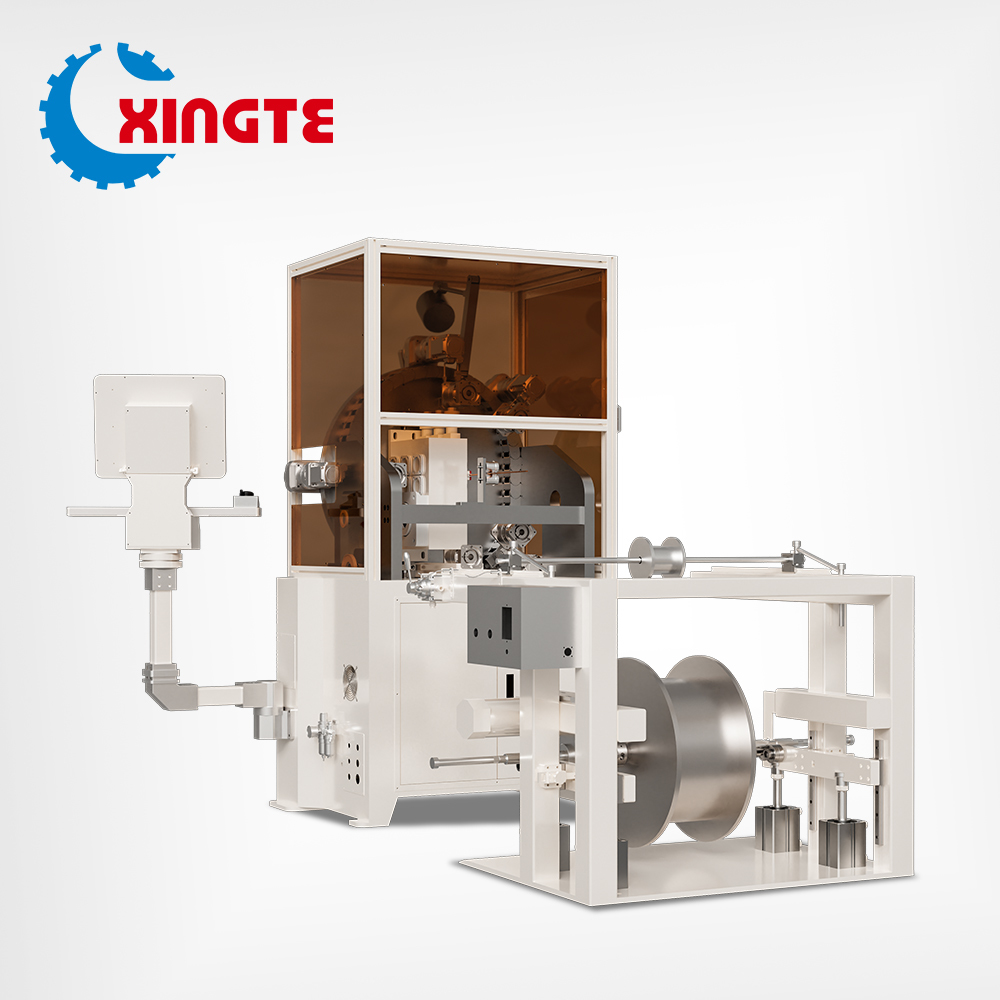 8 Axes Flat Wire Winding Machine for Max 3mm×12mm Coils with 380V±10% 50Hz Power Supply