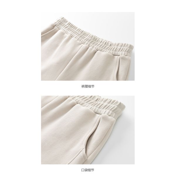 Long Sleeve Casual Jogging Suits Autumn Spring Solid Color Round Neck