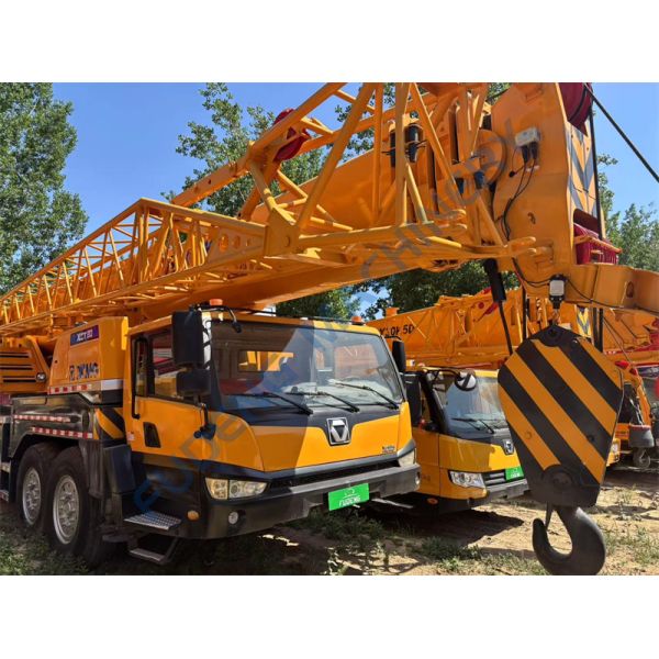 Limited Offer Reliable Used 80Ton Truck Crane with Telescopic Boom Truck Crane for Shipyard