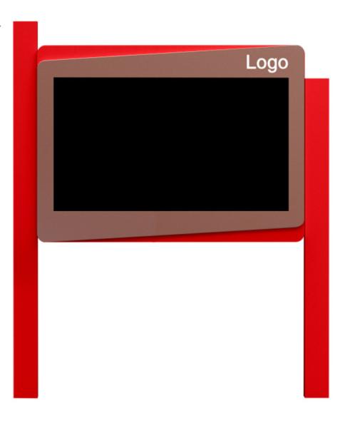 screen digital sign boards outdoor display