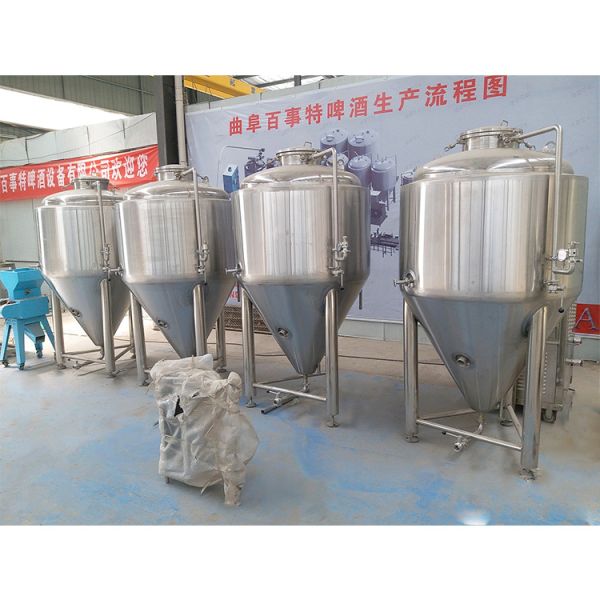 GHO 100L Домашний пивоваренный конический ферментатор из нержавеющей стали для резервуара для ферментации пива