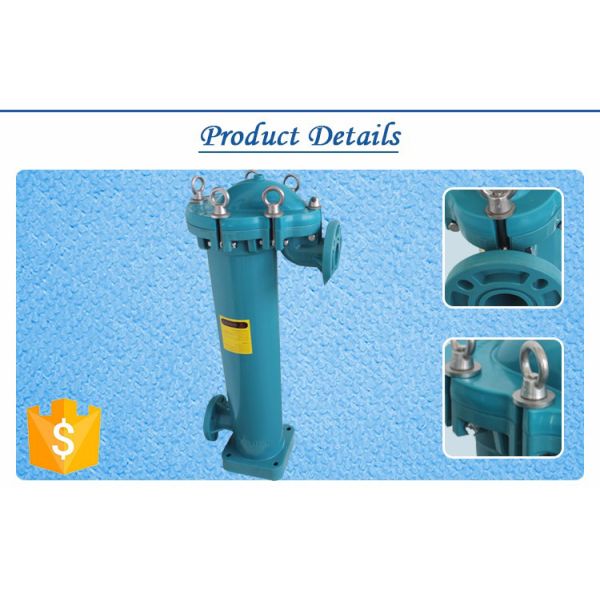 Filtre à jaquette isolée en acier inoxydable, équipement de filtration de l'eau