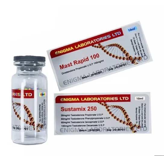 Eco Deca lustroso amigável 250 10ml Vial Labels