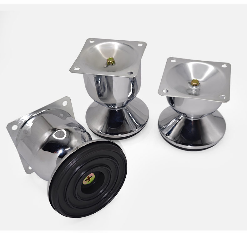 Thickened Metal Furniture Foot Pads Anti-slip & Wear-resistant Cup-shaped Sofa Legs Bed & Cabinet Support Feet