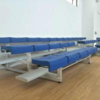 O estádio do alumínio do futebol de 3 fileiras assenta a bancada com cubeta Seat plástica