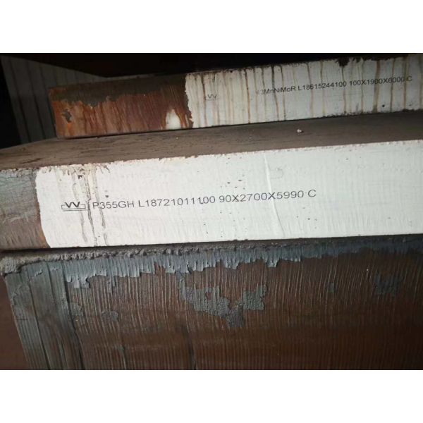 P355GH En 10038 P355GH Сплав из 10 мм стальной плиты для сосудов давления