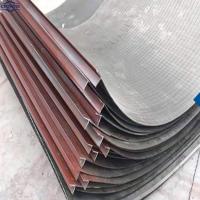 SS316 50micron 75 micron 120 ângulo de cinza de filtro de cinza para produção de amido de milho
